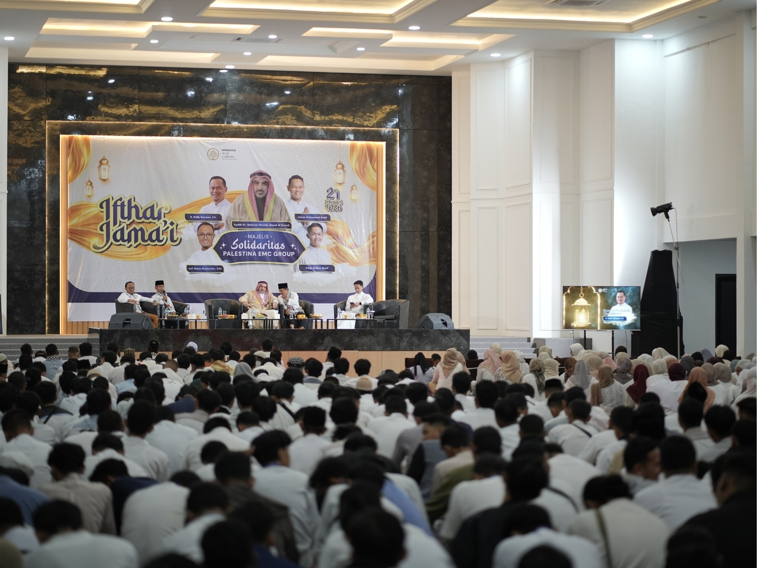 Wujud Kepedulian Nyata: Herbatech Hadiri Iftar Jama’i & Majelis Solidaritas Palestina EMC Group