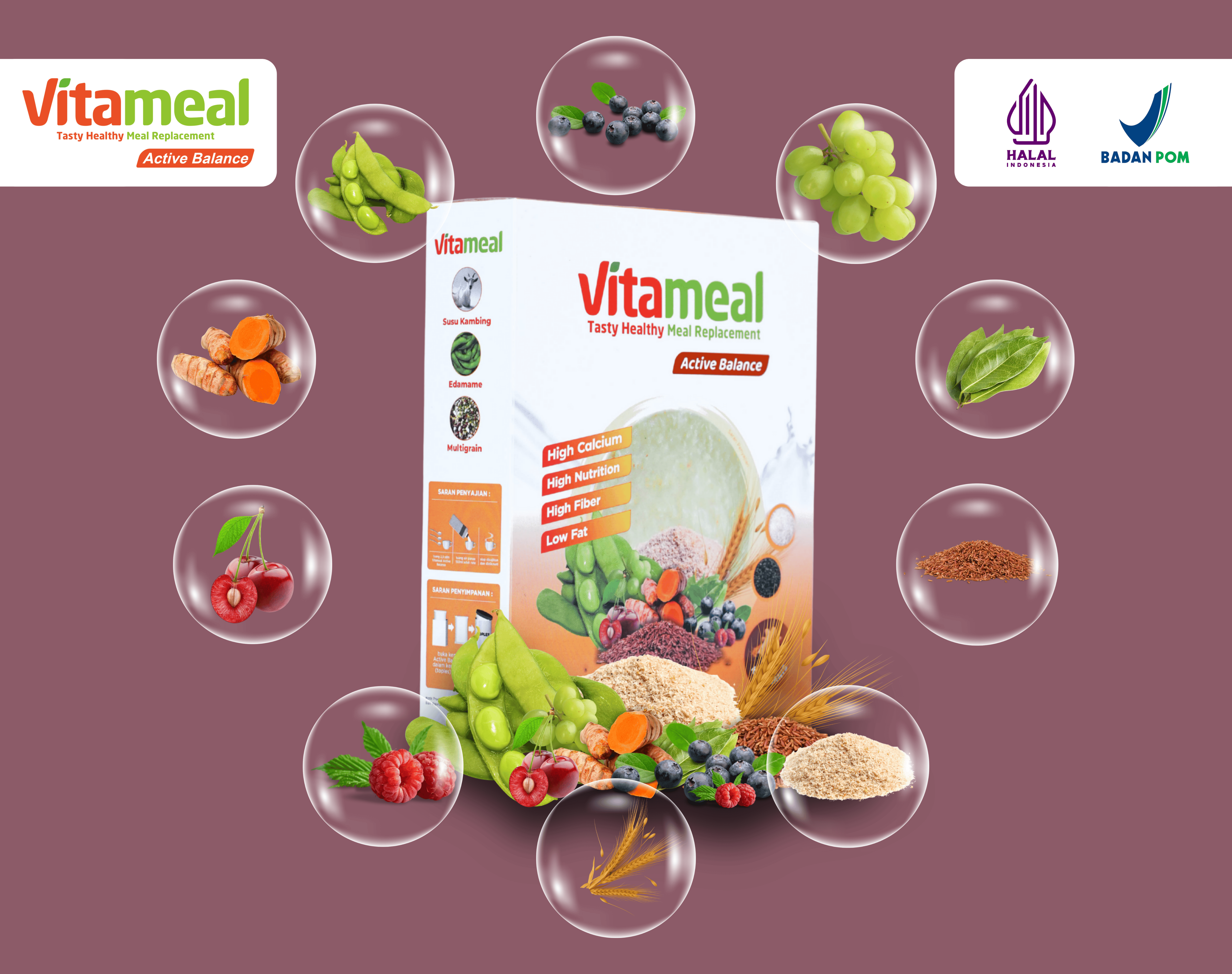 VITAMEAL ACTIVE BALANCE - Nourish Your Day with Balanced, Natural Energy