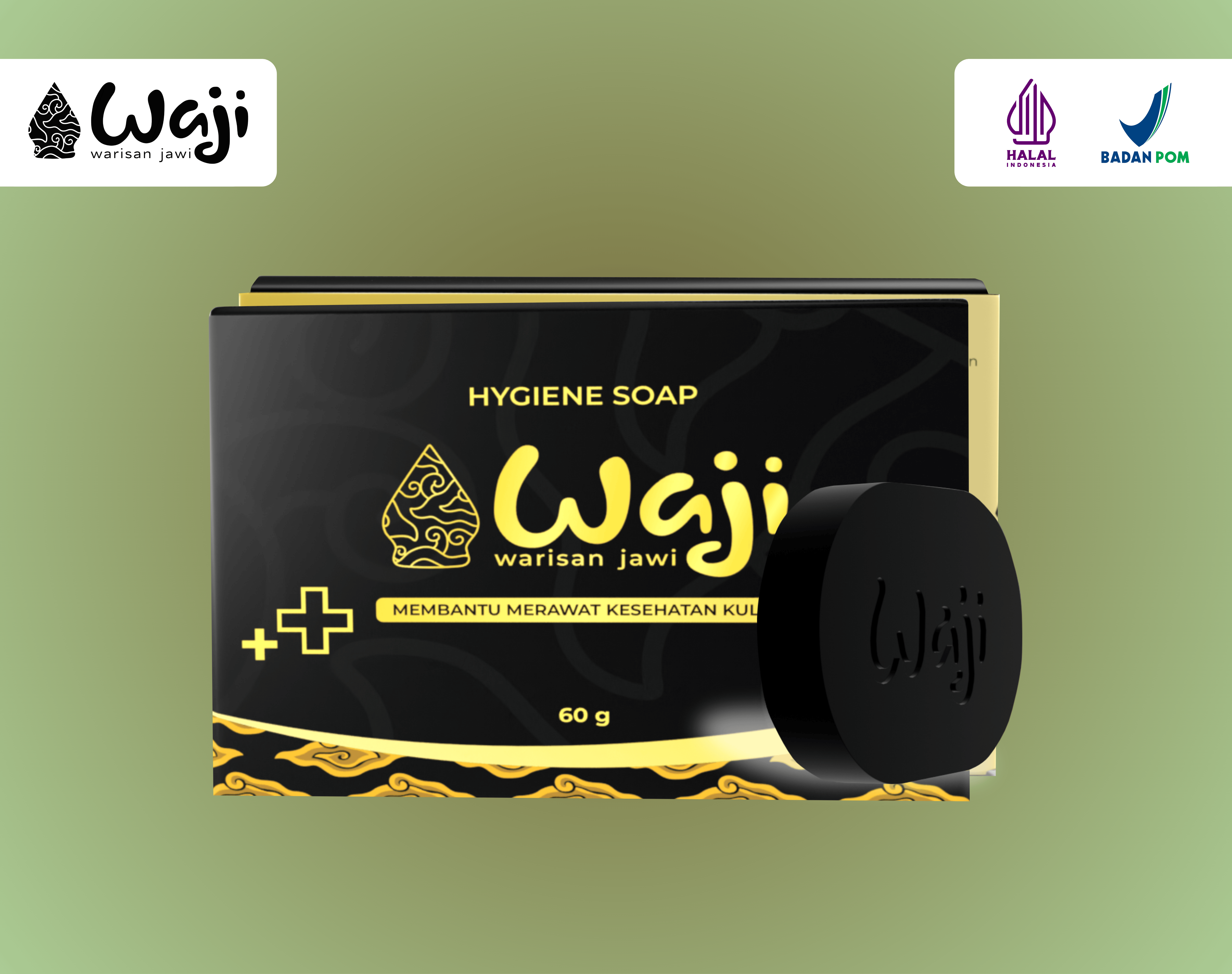 WAJI HYGIENE SOAP - Pure Essence of Healing